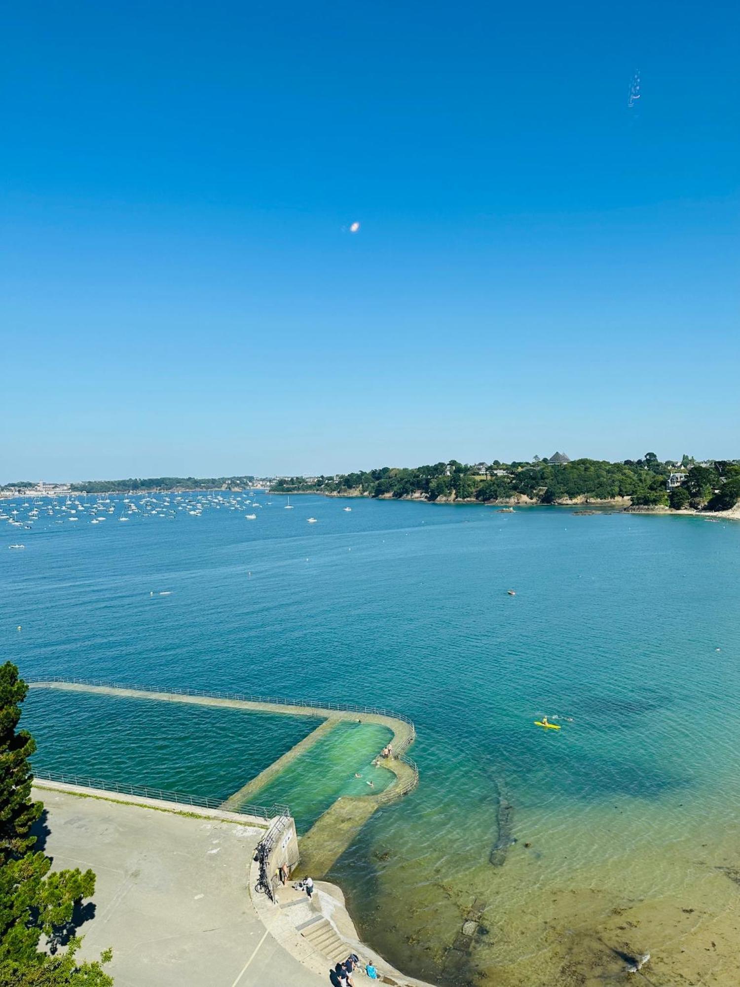 Restaurant Hotel Didier Meril Dinard Exterior foto